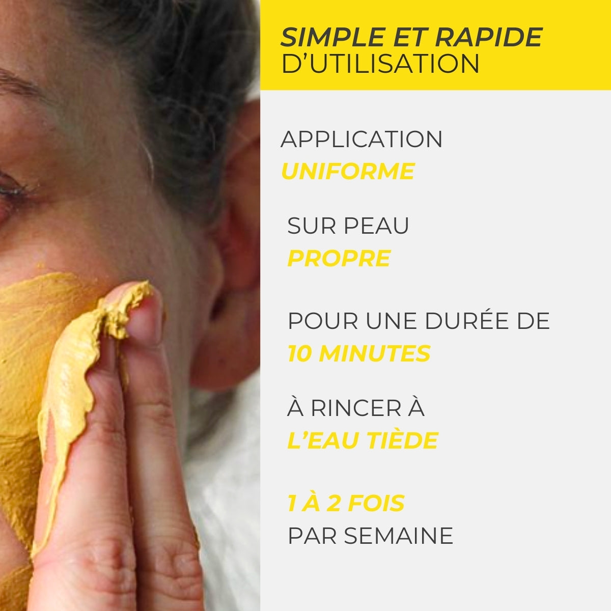 Masque visage — aide ta peau à se rééquilibrer face au stress en 10 minutes