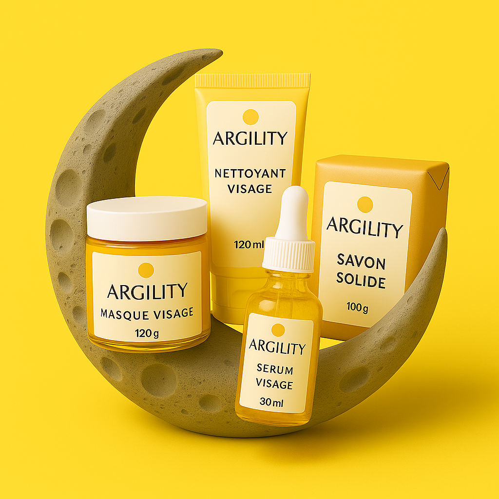 Kit de 4 soins à l’argile jaune